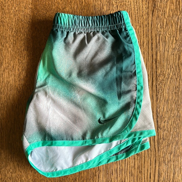 Nike Dri-Fit Running Shorts - Green 6x Toddler - Picture 1 of 5